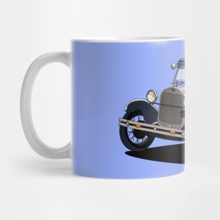 Model A Ford vintage car in blue Mug